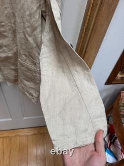 WW2 GERMAN Original KRIEGSMARINE Navy UBoat Submarine Linen Chore Jacket