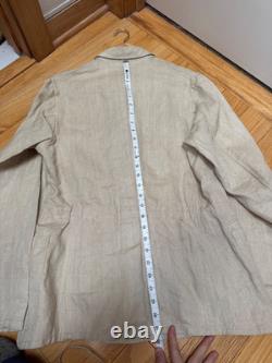 WW2 GERMAN Original KRIEGSMARINE Navy UBoat Submarine Linen Chore Jacket