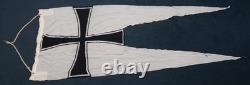 WW2 German Admiral Navy Kriegsmarine Commodore Flag Banner 1.0x2.5 Naval Pennant