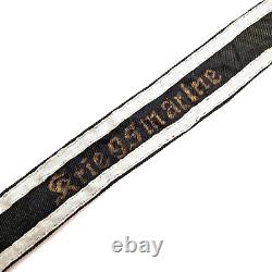 WW2 German Army Cuff Title Kriegsmarine Original