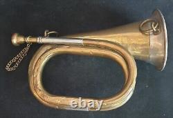 WW2 German Army Signalhorn by AK Huttl as Carried by Company Buglers 1933-1945