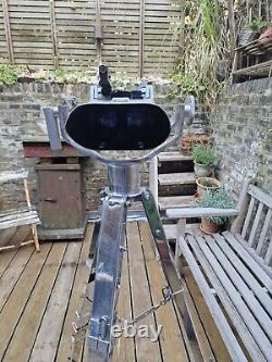 WW2 German Carl Zeiss BLC Kriegsmarine 12 x 60 Flak Binocular On A Milita Tripod