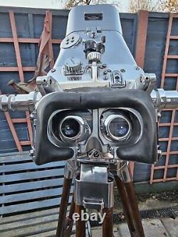 WW2 German Carl Zeiss BLC Kriegsmarine 12 x 60 Flak Binoculars wooden Tripod