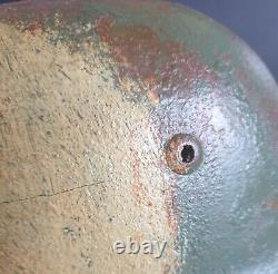 WW2 German'D-Day' era Marineartillerie Camo Helmet Shell from Longues-Sur-Mer