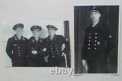 WW2 German Death Card Kriegsmarine Hans Luchs Bismarck Photos Postcard Grouping