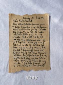 WW2 German Feldpost Letters Kriegsmarine, Libau Latvia 1944, Eastern Front