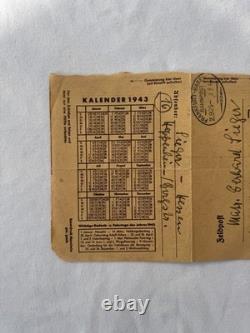 WW2 German Feldpost Letters Kriegsmarine, Libau Latvia 1944, Eastern Front