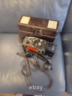WW2 German Field Phone Model 1933 Feldfernsprecher 33 Kriegsmarine version, rare