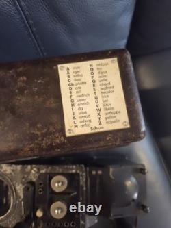 WW2 German Field Phone Model 1933 Feldfernsprecher 33 Kriegsmarine version, rare