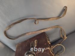 WW2 German Field Phone Model 1933 Feldfernsprecher 33 Kriegsmarine version, rare