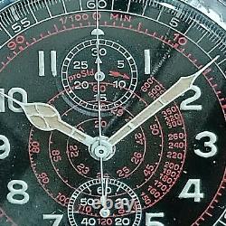 WW2 German Hanhart Kriegsmarine NAVY U-boat Commanders' Chronograph Watch