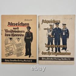 WW2 German Insignia Guides Heinz Denckler Abzeichen Uniformen Heer Kriegsmarine