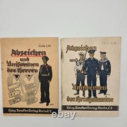 WW2 German Insignia Guides Heinz Denckler Abzeichen Uniformen Heer Kriegsmarine
