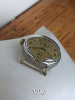 WW2 German K. M. Kriegsmarine Siegerin Military Navy Wristwatch Running