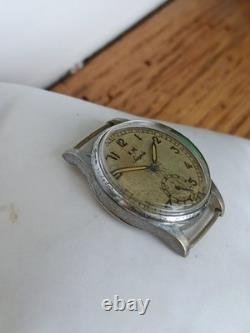 WW2 German K. M. Kriegsmarine Siegerin Military Navy Wristwatch Running