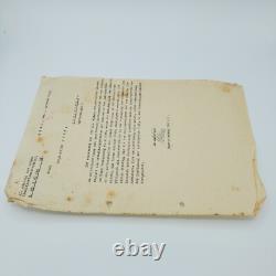WW2 German Kriegsmarine 1936 Kiel II Admiral Ostsee Reserve Officer Letter Naval