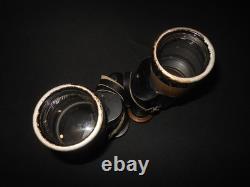 WW2 German Kriegsmarine 7x50 CARL ZEISS FLAK ARTILLERY BINOCULARS GAS MASK