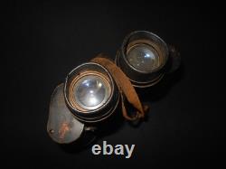 WW2 German Kriegsmarine 7x50 CARL ZEISS GAS MASK BINOCULARS #2 VERY NICE