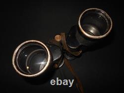 WW2 German Kriegsmarine 7x50 CARL ZEISS GAS MASK BINOCULARS #2 VERY NICE