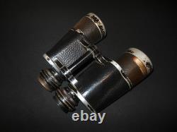 WW2 German Kriegsmarine 7x50 CARL ZEISS GAS MASK BINOCULARS RARE VARIANT