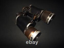WW2 German Kriegsmarine 7x50 CARL ZEISS GAS MASK BINOCULARS RARE VARIANT