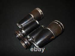 WW2 German Kriegsmarine 7x50 CARL ZEISS GAS MASK BINOCULARS RARE VARIANT