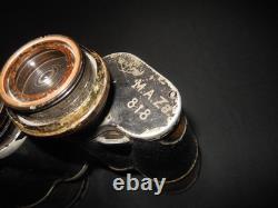 WW2 German Kriegsmarine 7x50 CARL ZEISS GAS MASK BINOCULARS RARE VARIANT