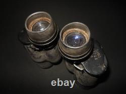 WW2 German Kriegsmarine 7x50 CARL ZEISS GAS MASK BINOCULARS VERY NICE