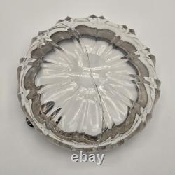 WW2 German Kriegsmarine 835 Silver & Cut Crystal Ashtray Admiral Norwegen 9