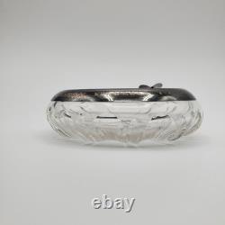 WW2 German Kriegsmarine 835 Silver & Cut Crystal Ashtray Admiral Norwegen 9