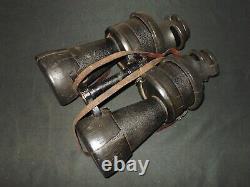 WW2 German Kriegsmarine 8x60 LEITZ U-BOAT COMMANDER BINOCULARS PERFECT