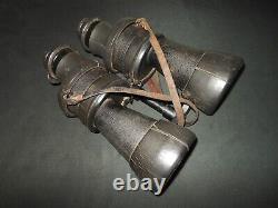 WW2 German Kriegsmarine 8x60 LEITZ U-BOAT COMMANDER BINOCULARS PERFECT