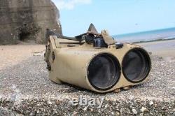 WW2 German Kriegsmarine Coastal Defence 12x60 optics, Tan colour, good