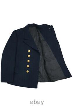 WW2 German Kriegsmarine EM navy blue wool PEA tunic jacket 2XL