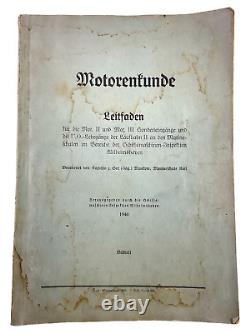 WW2 German Kriegsmarine Engines Technical Guide Reference Book 2