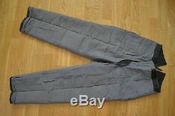 WW2 German Kriegsmarine Foul Weather Leather Trousers Pants Original 46 size