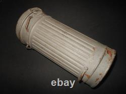 WW2 German Kriegsmarine Gasmaske Blechbüchse M38 GAS MASK CANISTER SUPERB