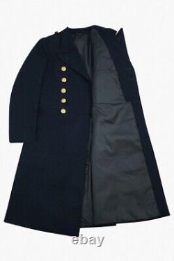 WW2 German Kriegsmarine General Officer Navy Blue Wool Frock Coat 2XL