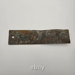 WW2 German Kriegsmarine Gewehrmunitionskammer Brass Sign Plate III 8.4 Original