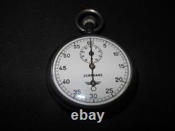 WW2 German Kriegsmarine JUNGHANS TORPEDO TIMING STOPWATCH BOXED NOS