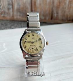 WW2 German Kriegsmarine KM SELZA Military Watch Cal. Selza 06 Mechanical Vintage
