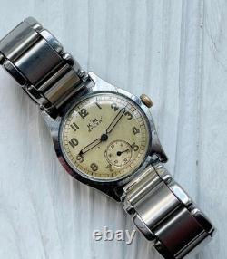 WW2 German Kriegsmarine KM SELZA Military Watch Cal. Selza 06 Mechanical Vintage