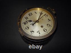 WW2 German Kriegsmarine Kieninger & Obergfell U-BOAT & SHIP CLOCK VERY NICE