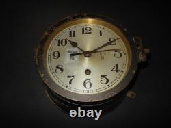 WW2 German Kriegsmarine Kieninger & Obergfell U-BOAT & SHIP CLOCK VERY NICE