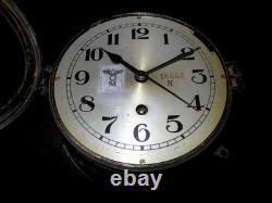 WW2 German Kriegsmarine Kieninger & Obergfell U-BOAT & SHIP CLOCK VERY NICE