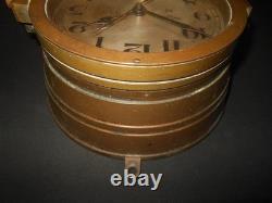 WW2 German Kriegsmarine Kieninger & Obergfell U-BOAT & SHIP CLOCK VERY NICE