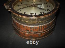 WW2 German Kriegsmarine Kieninger & Obergfell U-BOAT & SHIP CLOCK VERY NICE