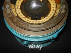 WW2 German Kriegsmarine Kompassbünn SHIP BINNACLE COMPASS 1940 VERY RARE