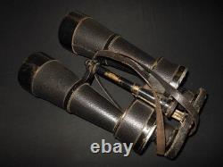 WW2 German Kriegsmarine Leitz D. F. 12x60 NAVAL ISSUE BINOCULARS 1917 REISSUE