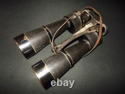 WW2 German Kriegsmarine Leitz D. F. 12x60 NAVAL ISSUE BINOCULARS 1917 REISSUE